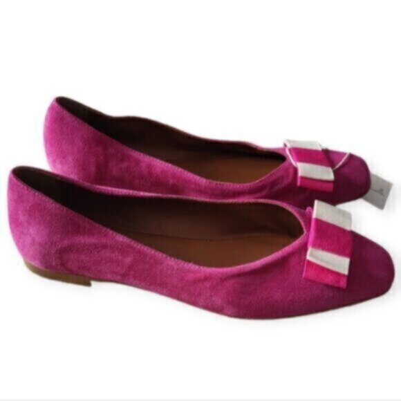 Mila Paoli Italy Leather Ballet Flats NWT Sz 9 - Picture 5 of 6